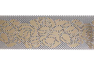 "Жаклин", фасонная планка для потолочных шин ПВХ в рулонах