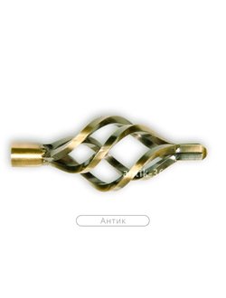 Ареззо вытянутый, ажурный наконечник для карнизов