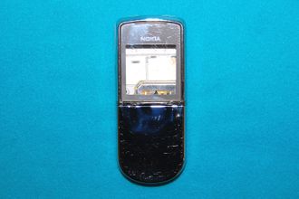 Корпус в сборе для Nokia 8800 Sirocco Silver Без шасси Использованный