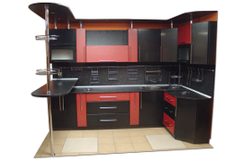 Набор корпусной мебели для кухни 7
Корпус: ЛДСП. Фасады: МДФ.