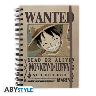 Ежедневник ABYstyle: ONE PIECE: Wanted Luffy