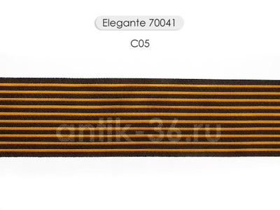 Арт. 70041, серия Elegante. Полосатая жаккардовая тесьма-бордюр