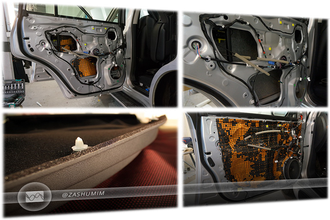 Шумоизоляция Lexus RX / Лексус РИКС