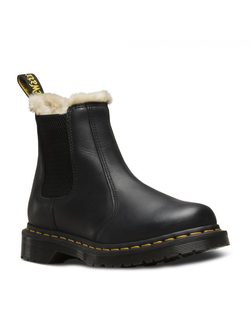 БОТИНКИ DR. MARTENS (доктор мартинс) 2976 LEONORE ЗИМНИЕ ЧЕРНЫЕ