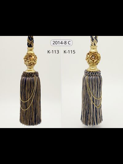 Арт. 2014-8 NEW. Кисти с розочками, 80-83 см