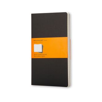 Записная книжка &quot;Cahier&quot; (в линейку, 3 шт.), Large, черная