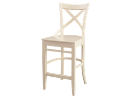 Полубарный стул Соло-1 с жестким сидением