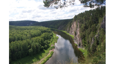 Пейзажи реки Чусовой