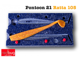 Pontoon 21 Ratta 4.25&quot; (реплика)