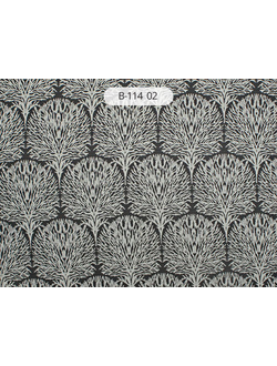 Арт. AB-114. Портьера жаккардовая с деревьями