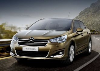 Автомобильные авточехлы для Citroen C4 II Sd c 2013