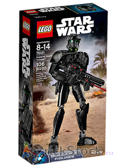 # 75121 Сборная Фигура «Имперский Штурмовик Смерти» /  “Imperial Death Trooper” Buildable Action Figure