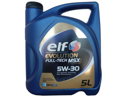 Масло моторное ELF Evolution Full-Tech MSX 5W30 синтетическое 5 л.