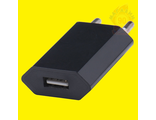 USB Блок питания, Power Adapter 1A (110-240V) Черный