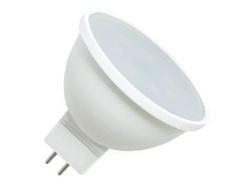 Лампа светодиодная Ecola MR16 GU5.3 220V 8W 2800K 2K 50x48 матов. Premium M2UW80ELC