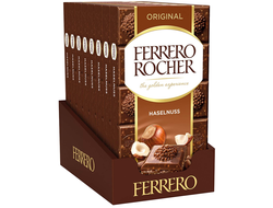 Шоколад FERRERO ROCHER  Milk молочный 90гр (16)