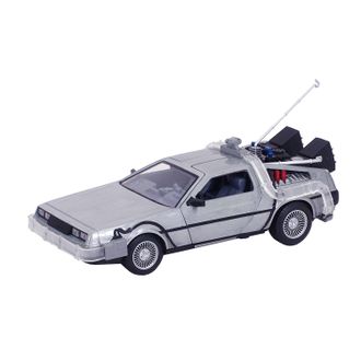 Модель Машинки Hollywood Rides 1:24 Time Machine (Back To The Future 1)