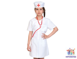Медсестра костюм рост 116-122, 128-134 см