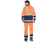 Куртка "Терминал-3-РОСС" оранжевая с темно-синим
