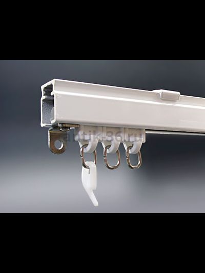 Профиль 099-1 алюминиевый, усиленный, для тяжелых штор