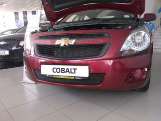 Оригинальная защита радиатора Chevrolet Cobalt 2013-/Ravon