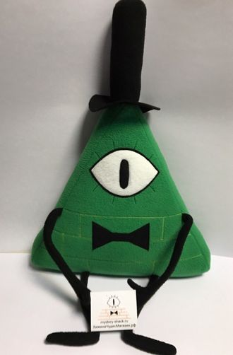 Мягкая игрушка Треугольник (зеленый)