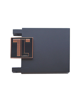 Logo, 16*80 мм. Наконечники для карнизов Top Line