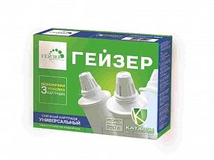 Гейзер 301 комплект сменных картриджей для фильтра-кувшина - 3шт Гейзер 301 комплект сменных картриджей для фильтра-кувшина - 3шт