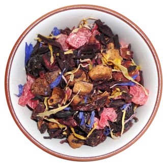 Фруктовый чай &quot;Нахальный фрукт&quot; смесь сушёных фруктов и цветов.