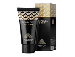 Titan Gel Gold special gel for men, 50 ML.