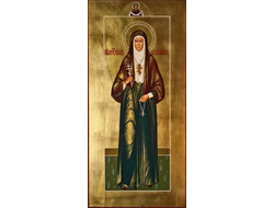 Елисавета (Елизавета) Алапаевская, святая великомученица, княгиня. Рукописная мерная икона.