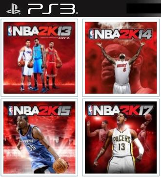 NBA 2K 13/14/15/17 (цифр версия PS3) 1-4 игрока