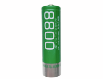 Аккумулятор X-BALOG, тип 18650, 8800 mAh,3,7V (вес 36гр, факт.1200 mAh)