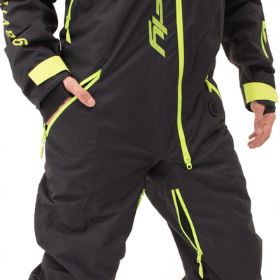 Комбинезон DRAGONFLY Gravity Premium MAN Black-Yellow Green 8502200-23-357