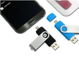 Флешка на 2 контакта мини USB (телефоны планшеты) и обычный USB 4Gb - стоимость при тираже 100шт.