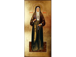 Елисавета (Елизавета) Алапаевская, Святая великомученица, великая княгиня. Рукописная мерная икона.