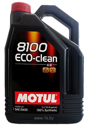 Масло моторное MOTUL 8100 Eco-Clean 0W-30  синтетическое 5 л.