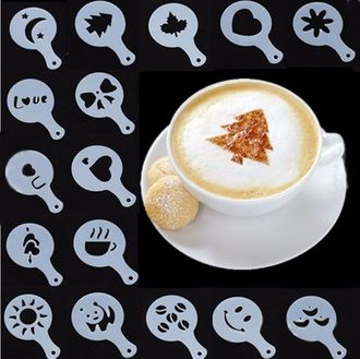 Трафареты Coffe Barista Stencils