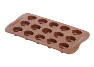 Форма для льда и шоколада, 15 ячеек, 22х11 см &quot;Ракушки&quot;