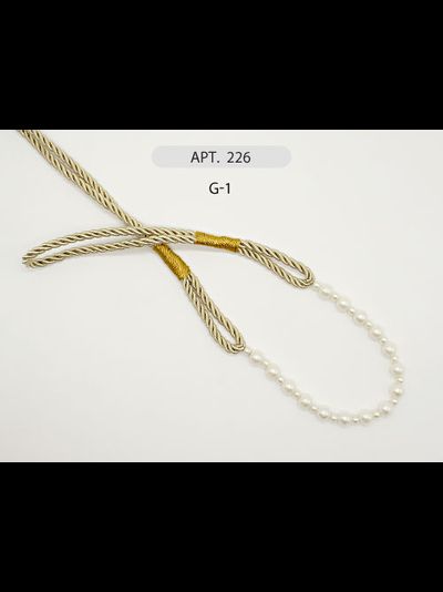 Арт. 226. Подхваты для штор с бусинками