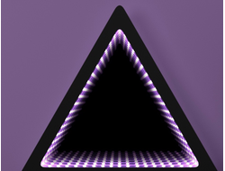 Интерактивная светозвуковая панель &quot;Бесконечность треугольник&quot;