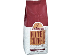 Кофе в зернах "Колумбия" (Colombian Roasted Coffee), 500 гр.,  Kurukahveci Mehmet Efendi, Турция