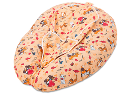 Подушка для новорожденных BabyMoov (чехол со зверюшками)
