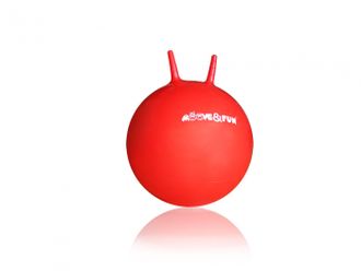 Мяч-попрыгун с ручкой «улиткины рожки» (диаметр 45 см) MF-HPB-45-03