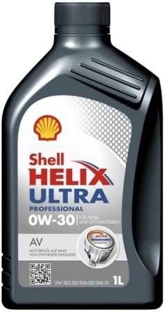 SHELL Helix Ultra 0W30 С2/С3 син.мот.масло 1л
