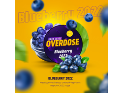Табак Overdose Blueberry 2022 Черника Года 25 гр