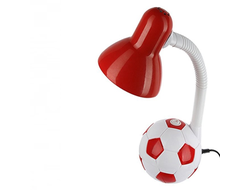 Светильник TDM настольный футбольный мяч E27 40W красно-белый SQ0337-0049