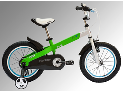 Детский велосипед Royal Baby Buttons Alloy 16" зеленый