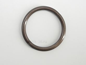 Кольцо коричневое, 19 мм