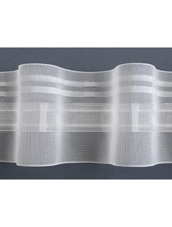 BK 006 Wave. Шторная лента премиум класса на отрез для складки типа "волна"